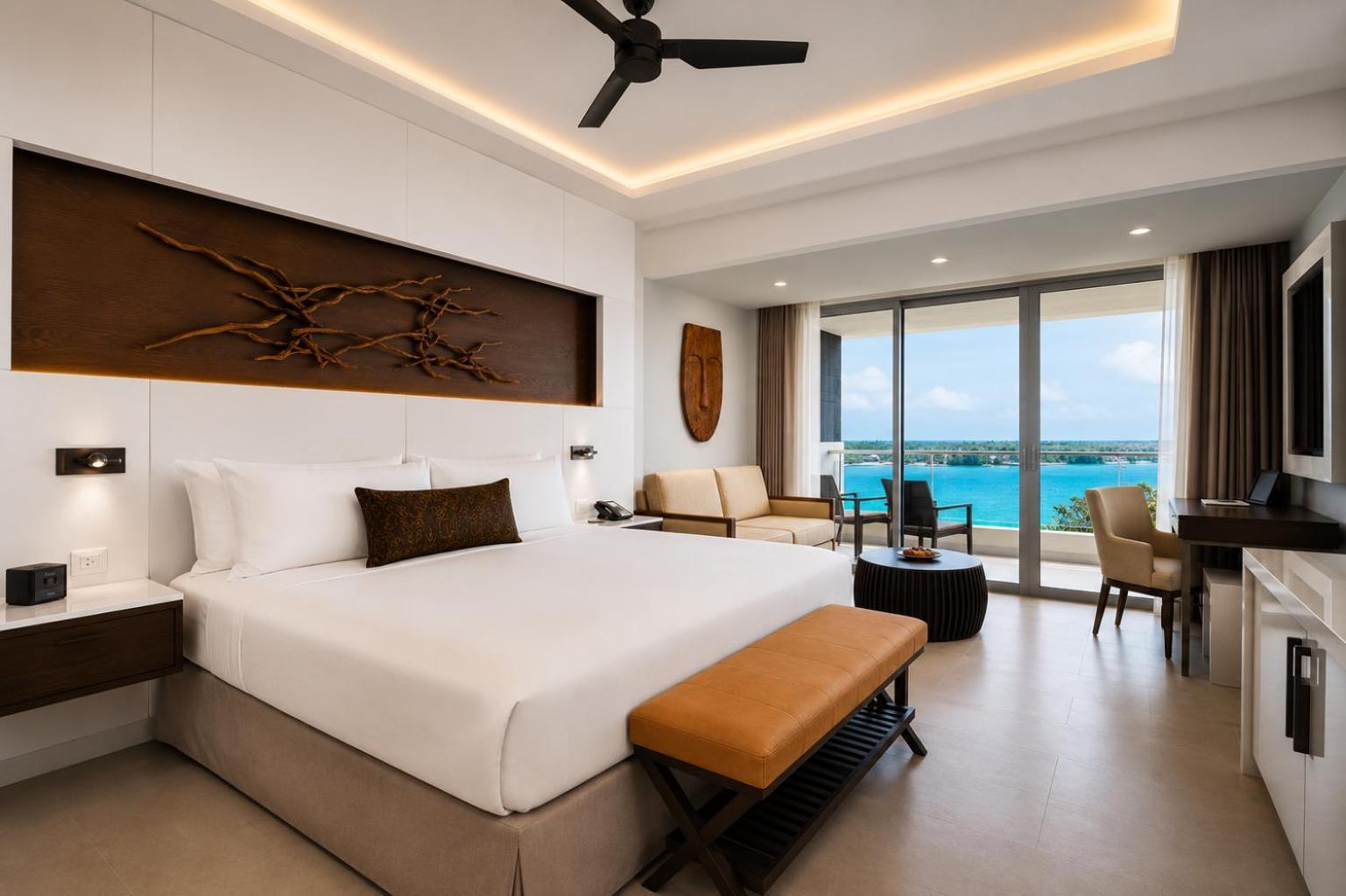 Suite Presidencial de Luxo Clube Diamante com 1 Quarto e Vista Oceano